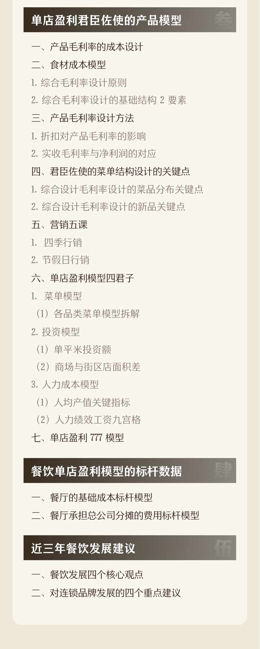 单店盈利模型详情图 6