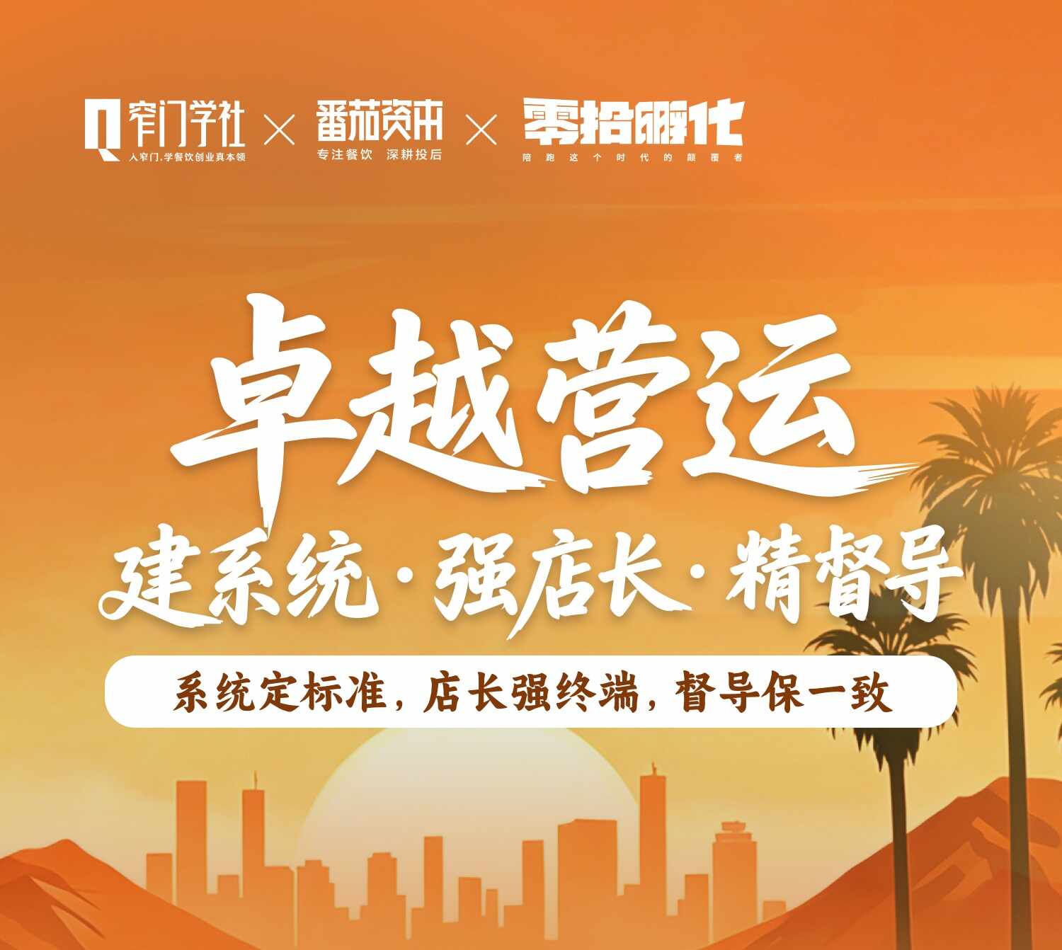 卓越运营:建系统·强店长·精督导详情图 1